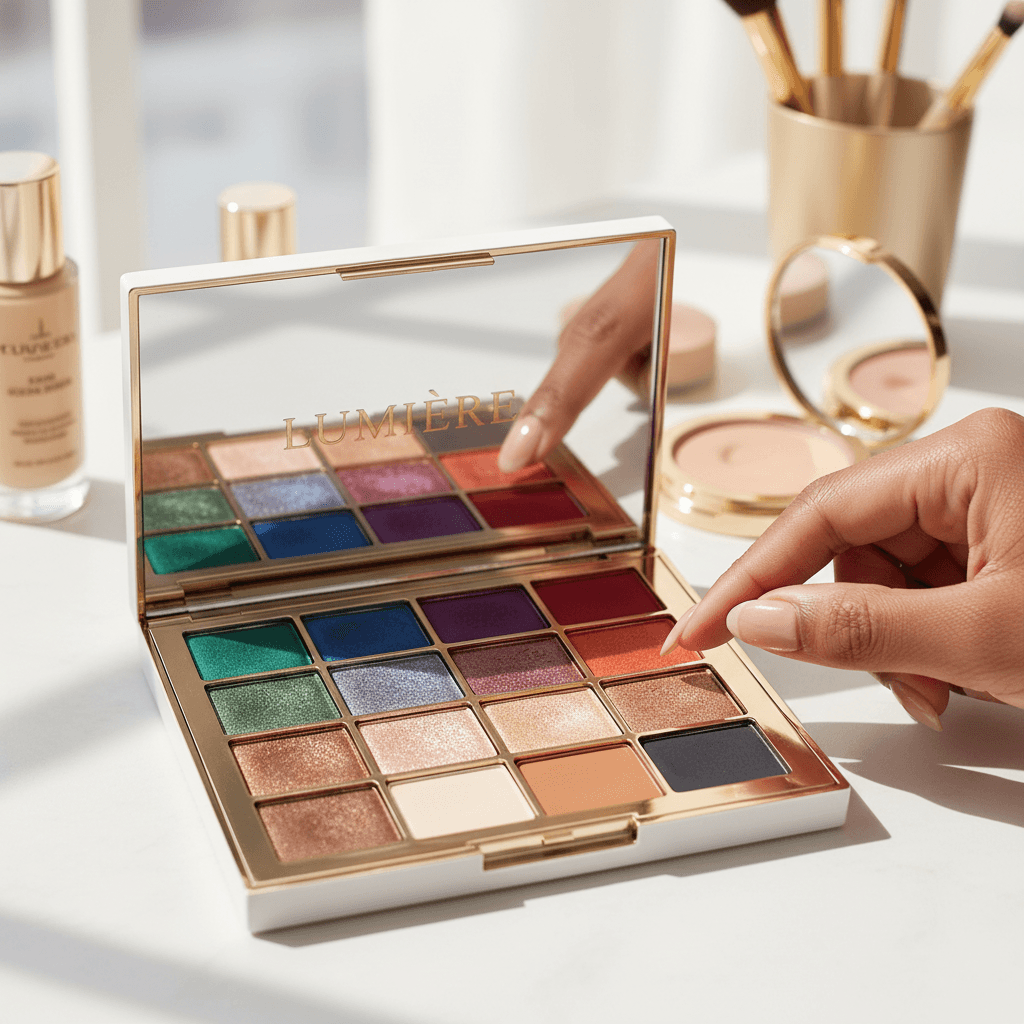 Professional makeup and cosmetics collection